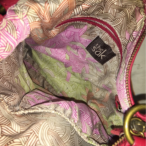 The SAK red leather crossbody - Picture 6 of 16